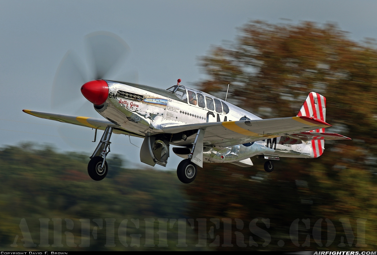 Private - Collings Foundation North American P-51C Mustang NL251MX at York/Thomasville (KTHV / THV), USA