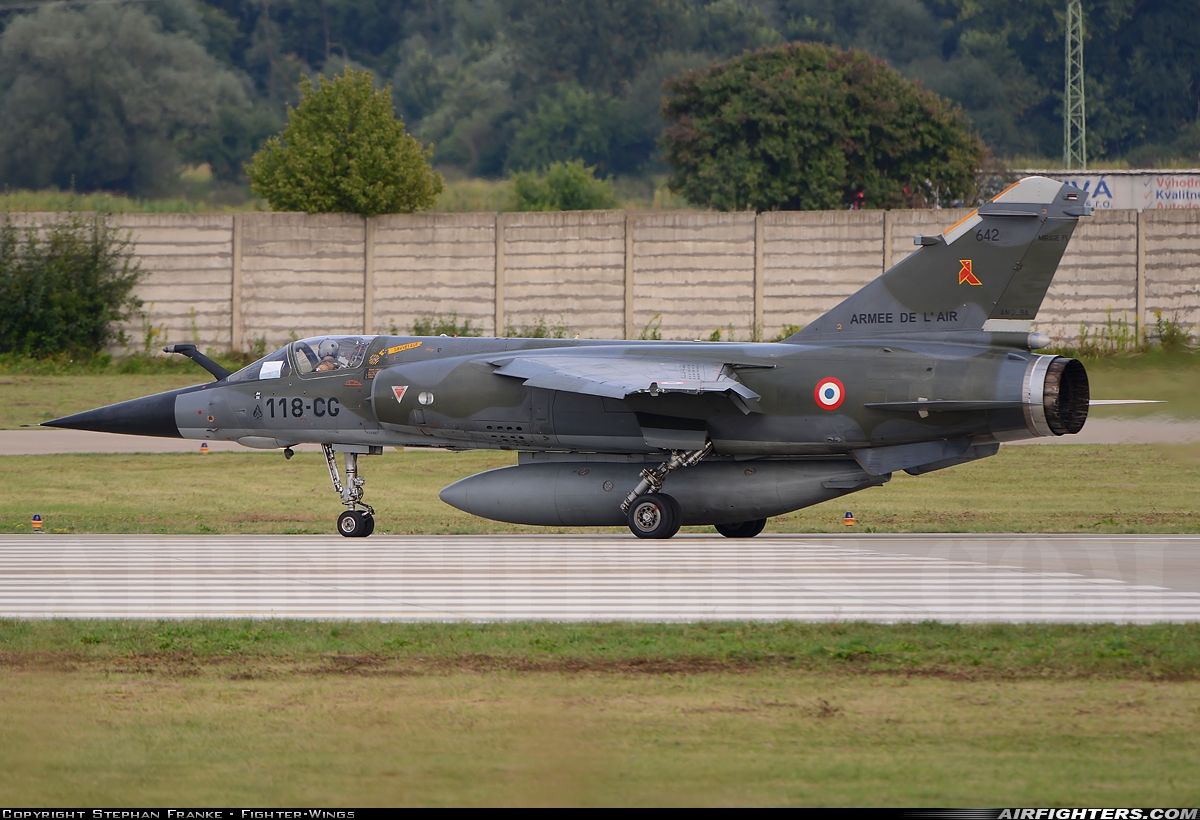 France - Air Force Dassault Mirage F1CR 642 at Sliac (LZSL), Slovakia