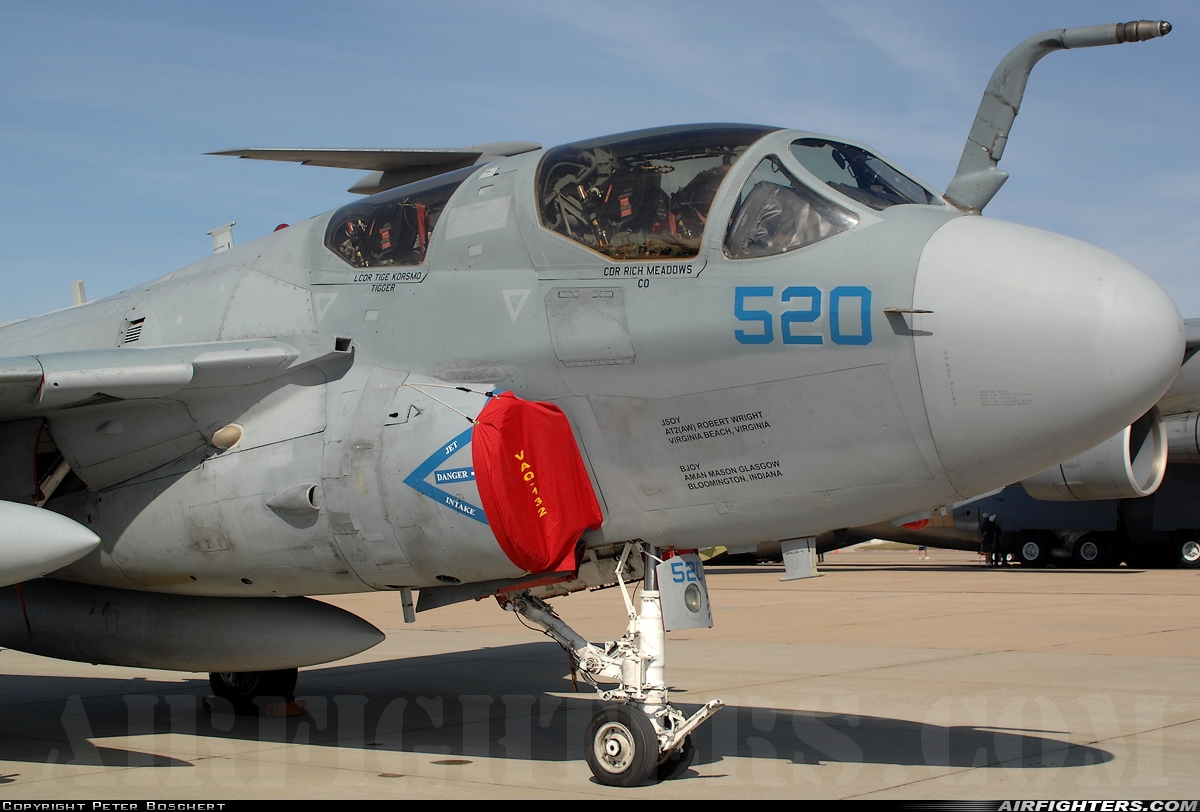 USA - Navy Grumman EA-6B Prowler (G-128) 163396 at San Diego - Miramar MCAS (NAS) / Mitscher Field (NKX / KNKX), USA