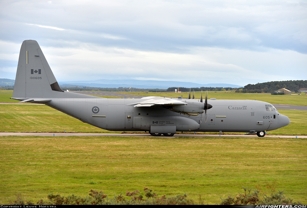 Canada - Air Force Lockheed Martin CC-130J Hercules (C-130J-30 / L-382) 130605 at Lossiemouth (LMO / EGQS), UK
