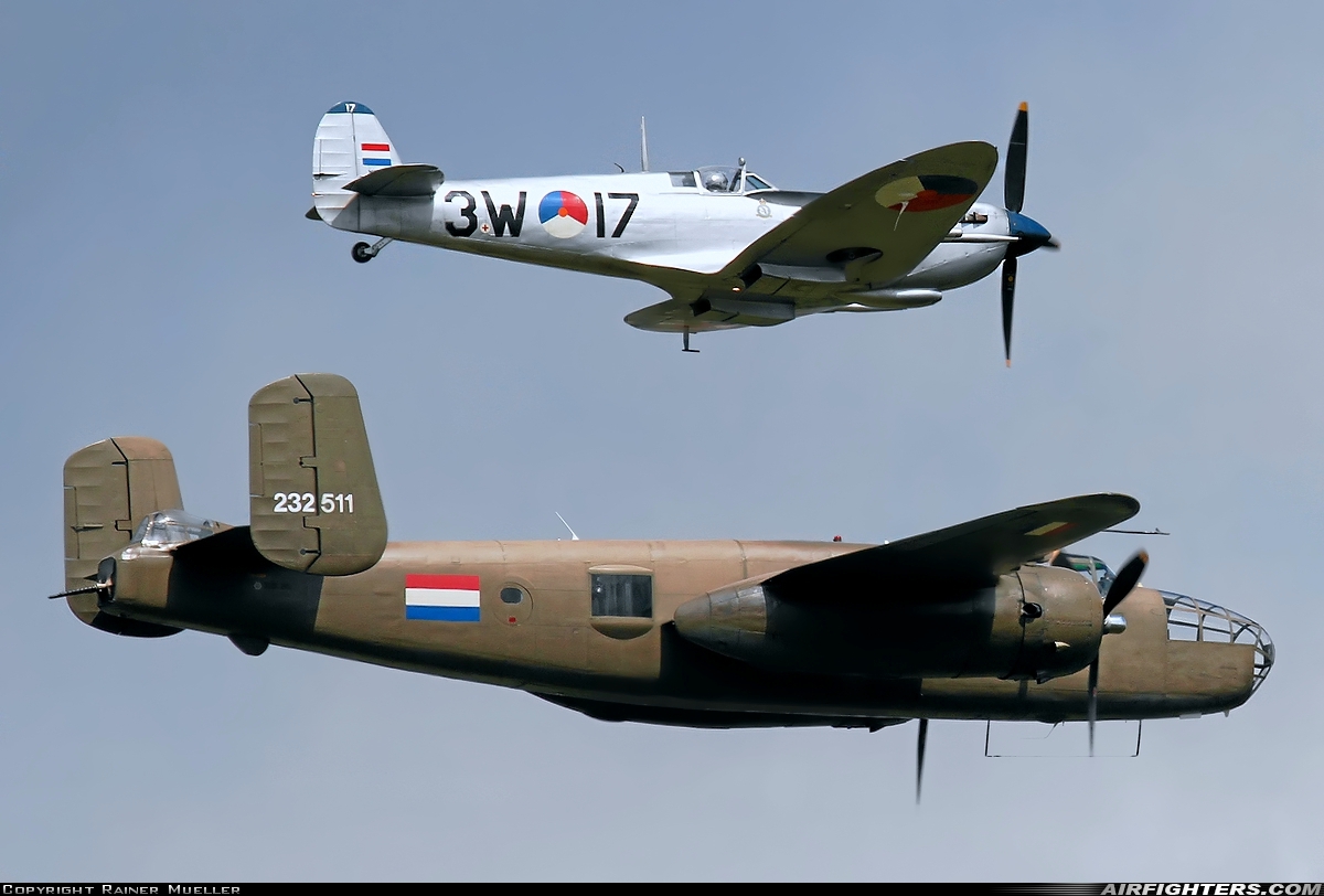 Private - Royal Netherlands Air Force Historical Flight North American TB-25N Mitchell PH-XXV at Uden - Volkel (UDE / EHVK), Netherlands
