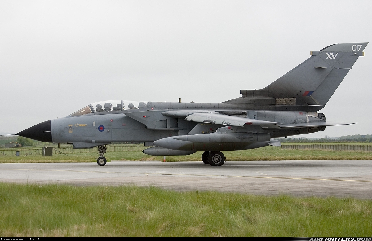 UK - Air Force Panavia Tornado GR4A ZA412 at Lossiemouth (LMO / EGQS), UK