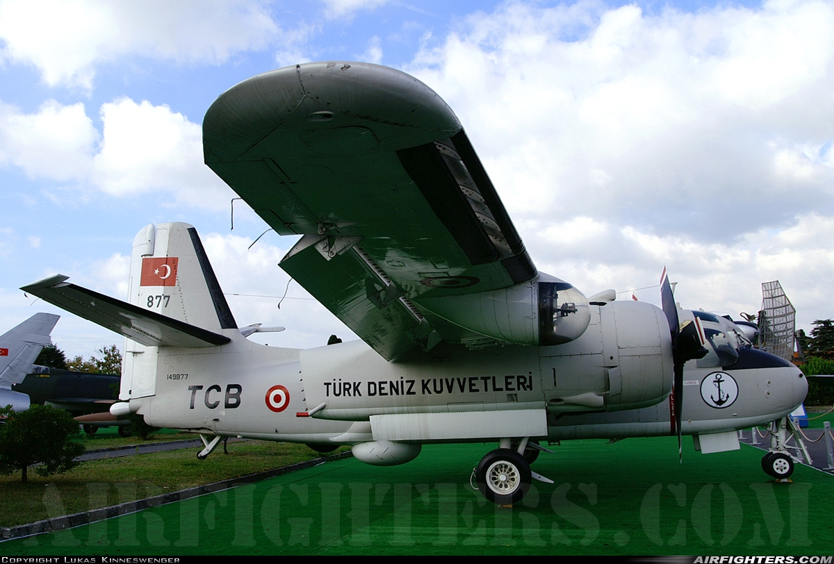 Türkiye - Navy Grumman S-2F Tracker (G-89/S2F-1S1) 149877 at Istanbul - Ataturk (Yesilkoy) (IST / LTBA), Türkiye