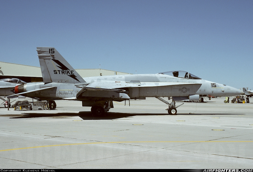 USA - Navy McDonnell Douglas F/A-18A Hornet 162844 at Fallon - Fallon NAS (NFL / KNFL), USA