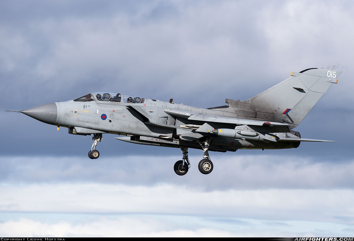 UK - Air Force Panavia Tornado GR4 ZA406 at Lossiemouth (LMO / EGQS), UK