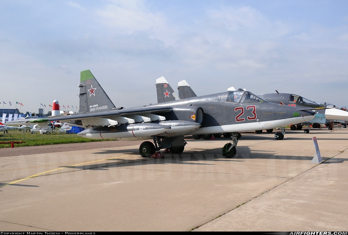 Russia - Air Force Sukhoi Su-25SM RF-91955 at Moscow - Zhukovsky (Ramenskoye) (UUBW), Russia