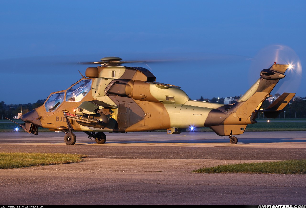 France - Army Eurocopter EC-665 Tiger HAD 6005 at Lyons - Bron (LYN / LFLY), France