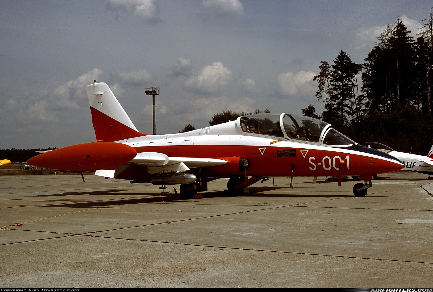 Italy - Air Force Aermacchi MB-339A MM54401 at Ramstein (- Landstuhl) (RMS / ETAR), Germany