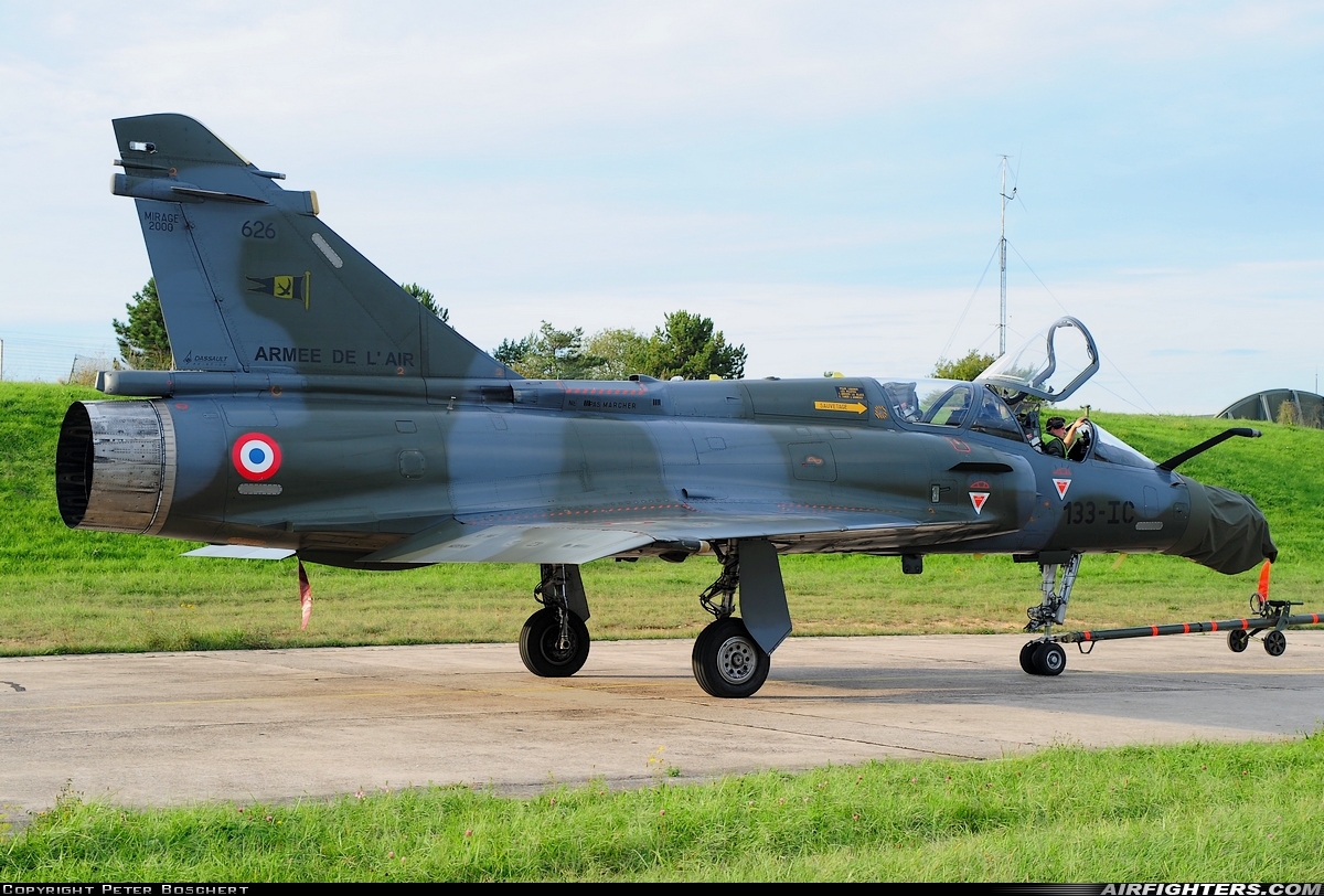 France - Air Force Dassault Mirage 2000D 626 at Nancy - Ochey (LFSO), France