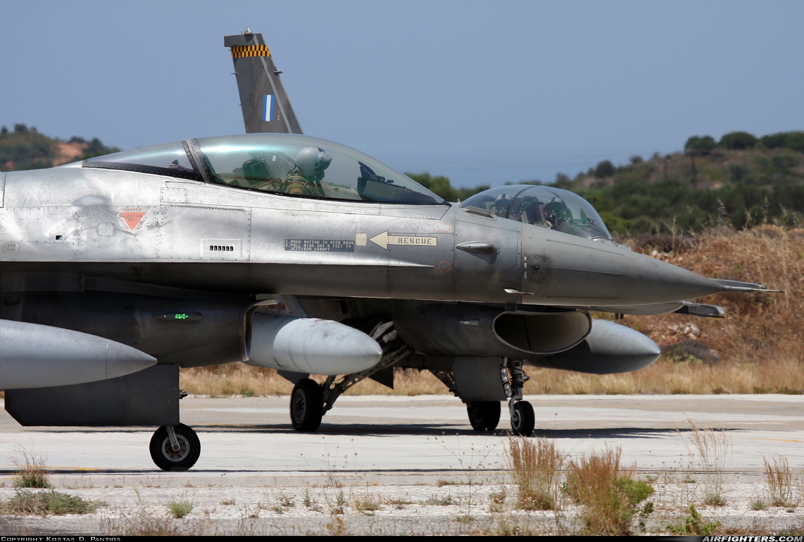 Greece - Air Force General Dynamics F-16C Fighting Falcon 533 at Chania - Souda (CHQ / LGSA), Greece