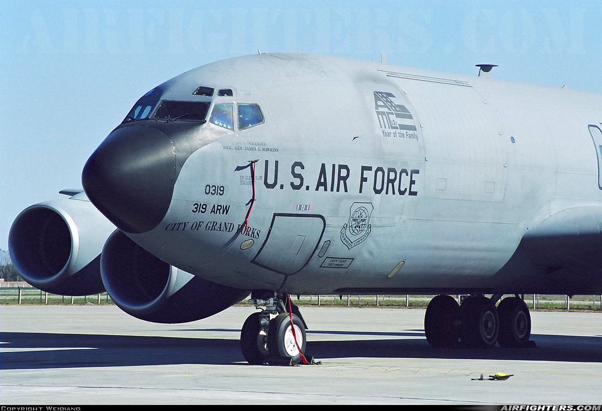 USA - Air Force Boeing KC-135R Stratotanker (717-100) 60-0319 at Beijing - Capital (PEK / ZBAA), China