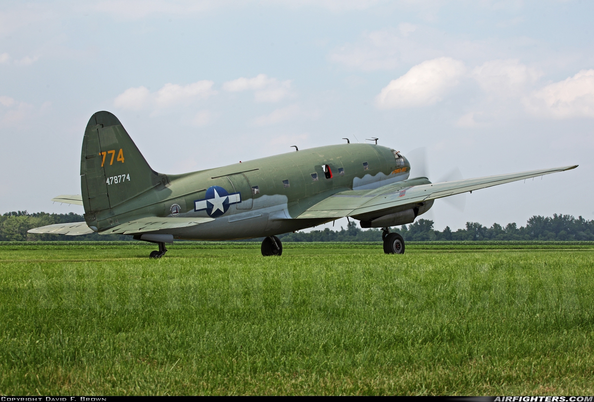 Private - Commemorative Air Force Curtiss C-46F N78774 at Geneseo (D52), USA