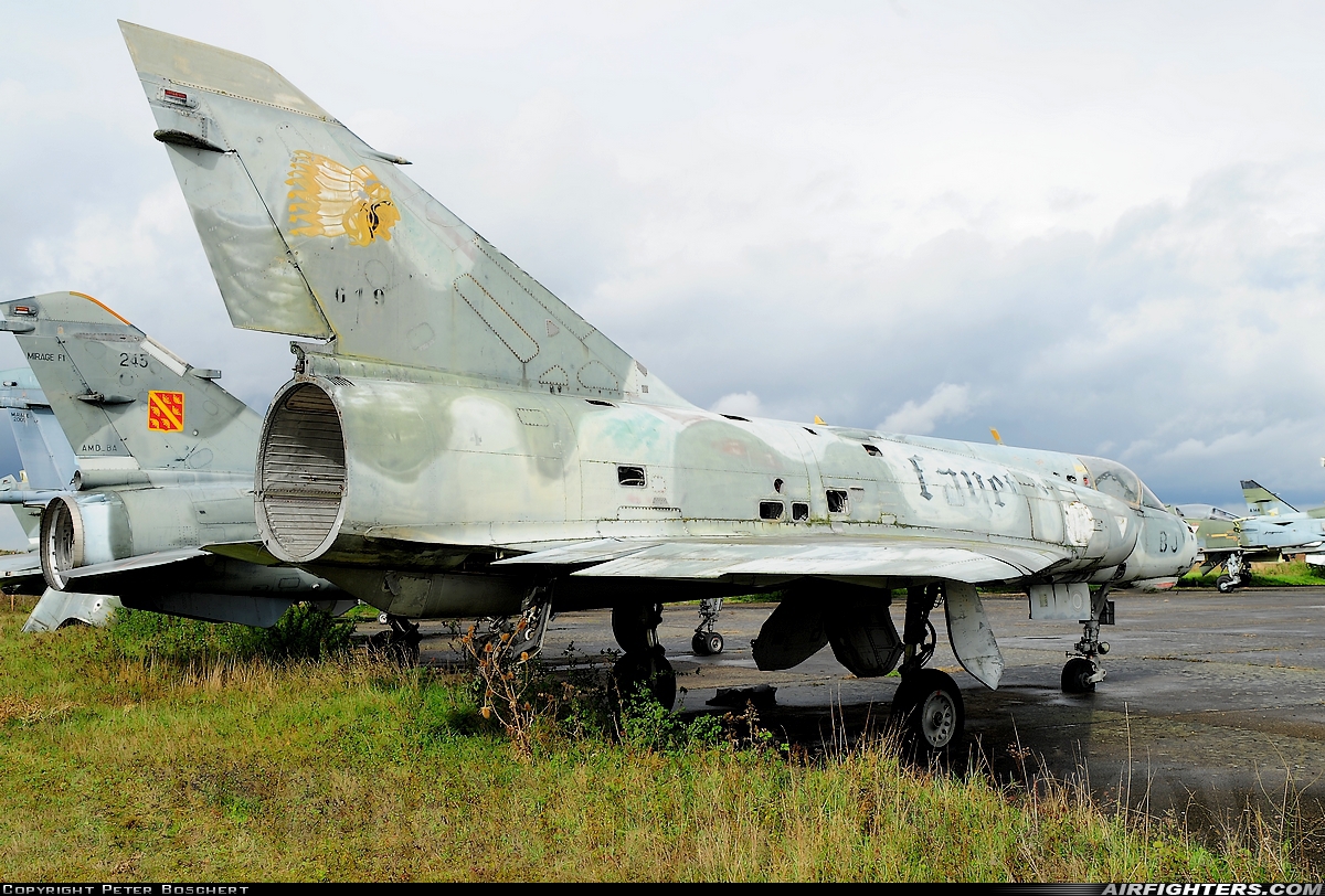 France - Air Force Dassault Mirage IIIE 619 at Chateaudun (LFOC), France