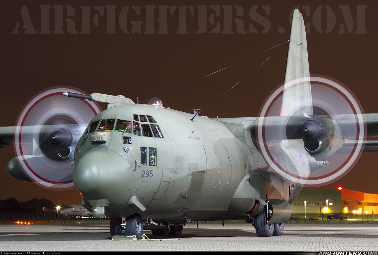 UK - Air Force Lockheed Hercules C1 (C-130K / L-382) XV295 at Northolt (NHT / EGWU), UK