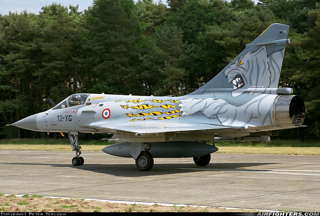 France - Air Force Dassault Mirage 2000C 118 at Kleine Brogel (EBBL), Belgium