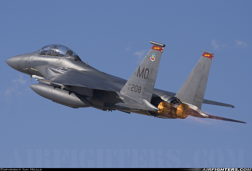 USA - Air Force McDonnell Douglas F-15E Strike Eagle 87-0209 at Las Vegas - Nellis AFB (LSV / KLSV), USA