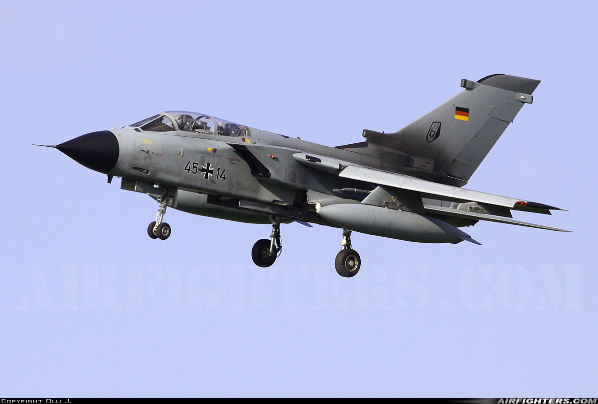 Germany - Air Force Panavia Tornado IDS(T) 45+14 at Norvenich (ETNN), Germany