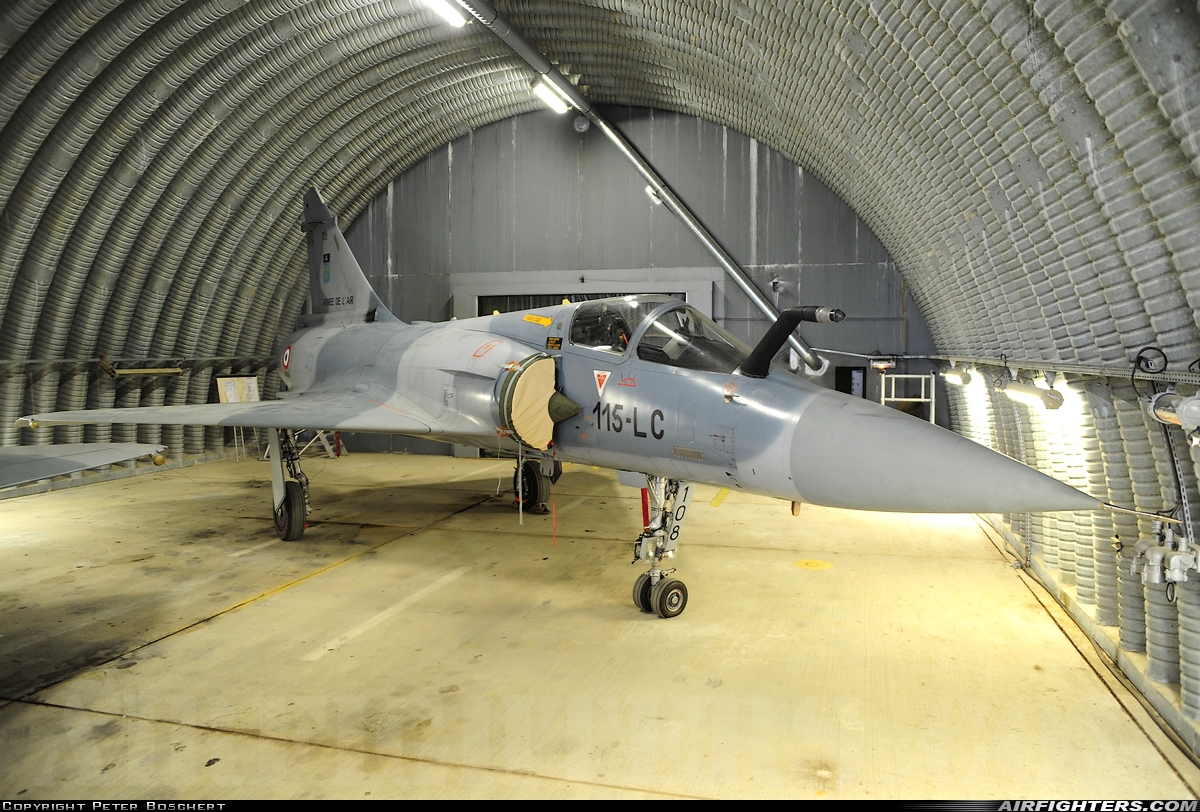 France - Air Force Dassault Mirage 2000C 108 at Chateaudun (LFOC), France