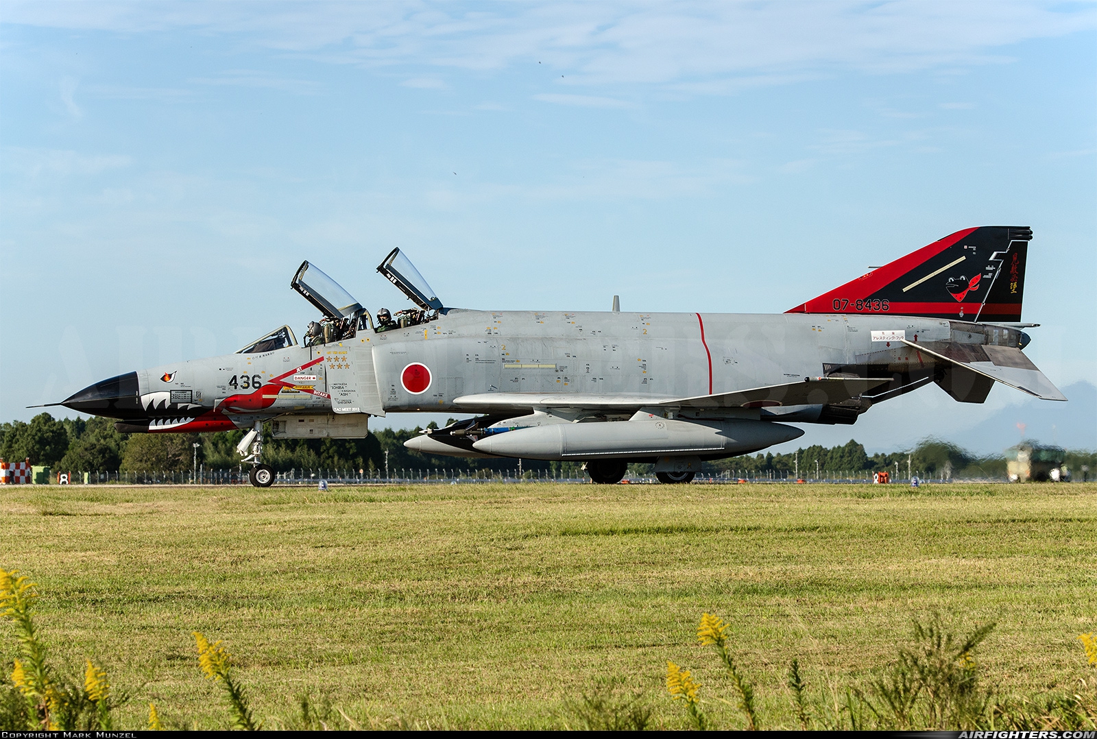 Japan - Air Force McDonnell Douglas F-4EJ Phantom II 07-8436 at Nyutabaru (RJFN), Japan