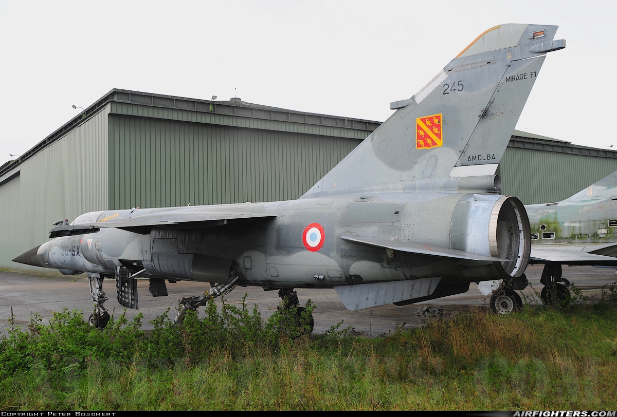 France - Air Force Dassault Mirage F1CT 245 at Chateaudun (LFOC), France