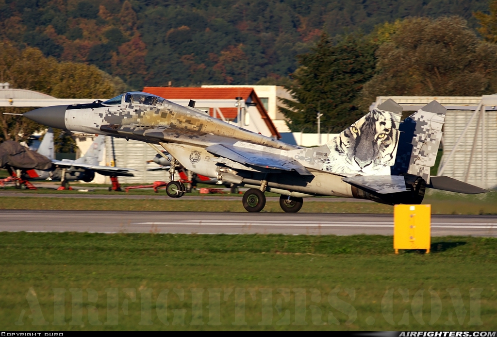 Slovakia - Air Force Mikoyan-Gurevich MiG-29AS 0921 at Sliac (LZSL), Slovakia