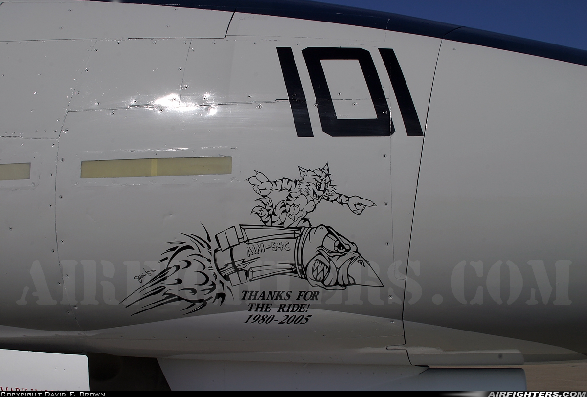 USA - Navy Grumman F-14A Tomcat 162912 at Virginia Beach - Oceana NAS / Apollo Soucek Field (NTU / KNTU), USA