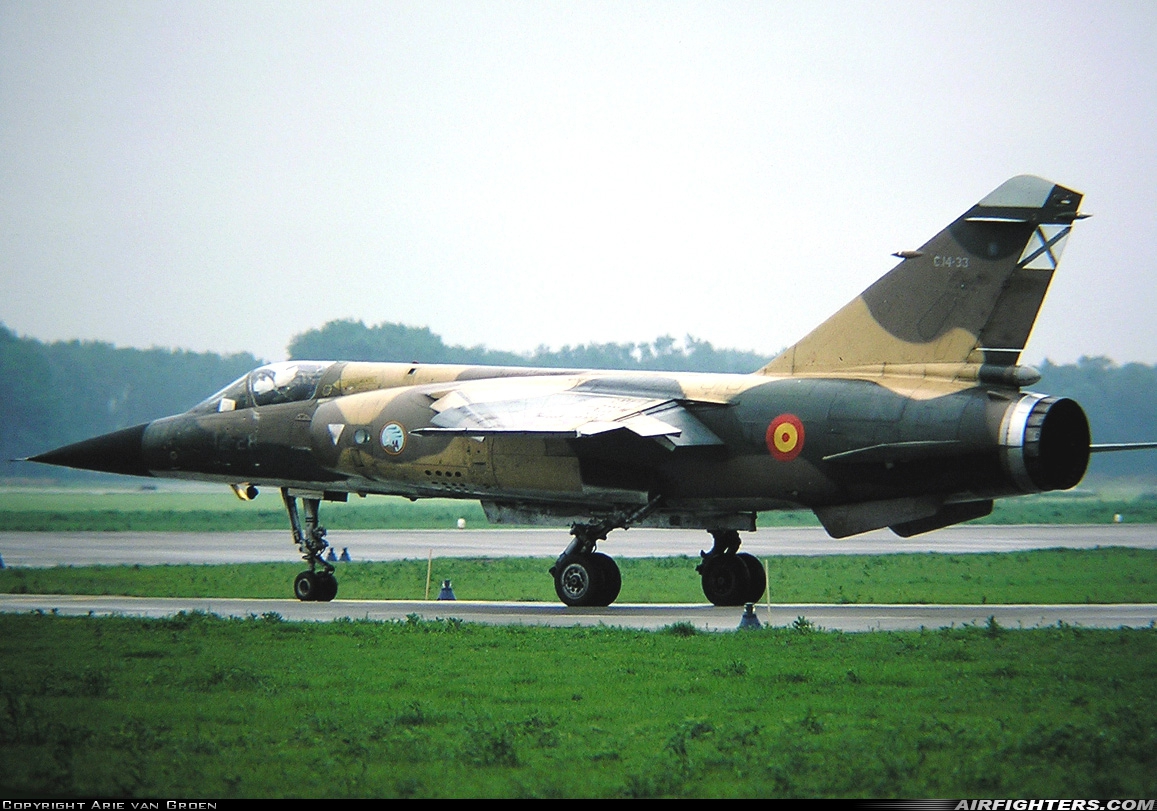Spain - Air Force Dassault Mirage F1CE C.14-33 at Uden - Volkel (UDE / EHVK), Netherlands