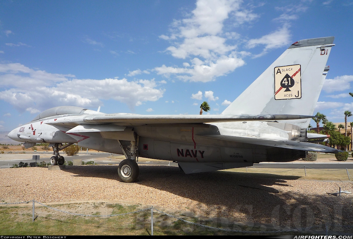 USA - Navy Grumman F-14A Tomcat 160898 at Palm Springs - Int. (Regional / Municipal) (PSP / KPSP), USA