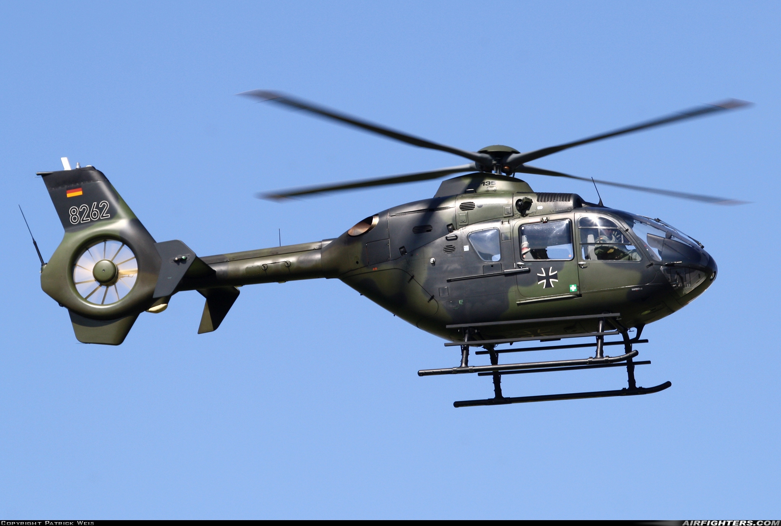 Germany - Army Eurocopter EC-135T1 82+62 at Niederstetten (ETHN), Germany