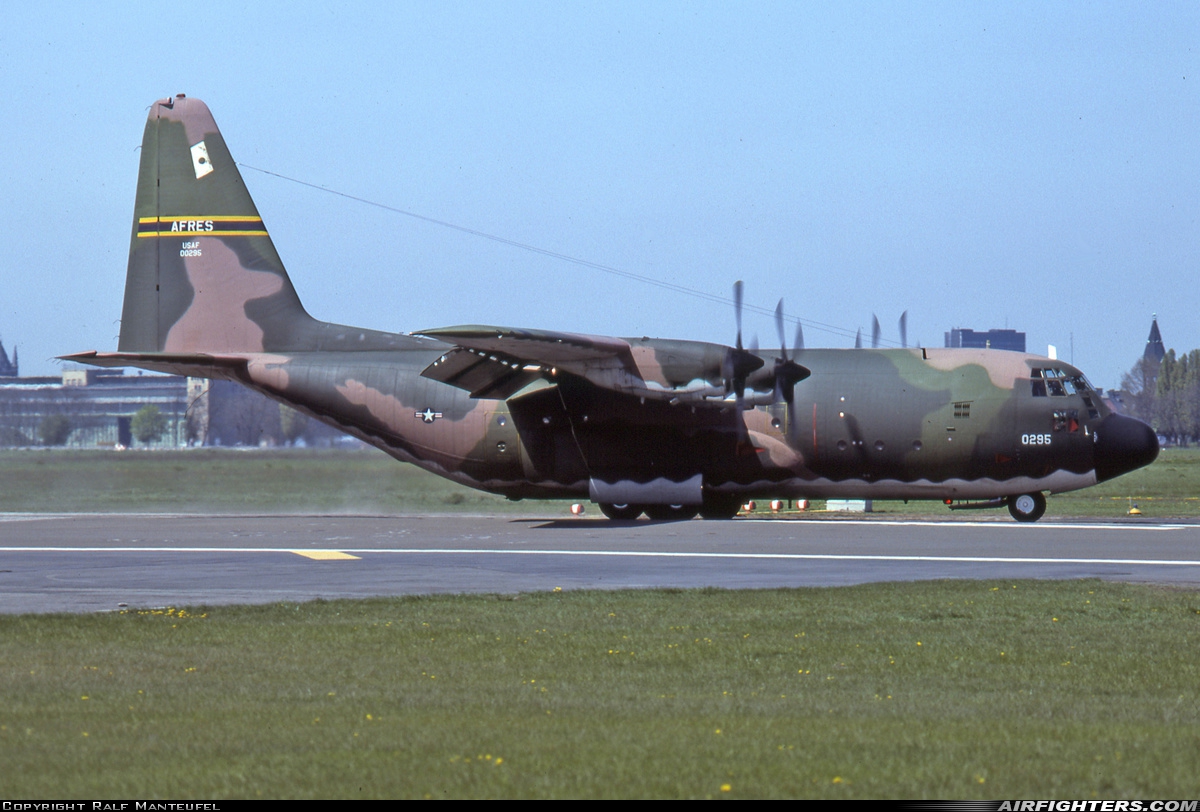 USA - Air Force Lockheed C-130B Hercules (L-282) 60-0295 at Berlin - Tempelhof (THF / EDDI), Germany