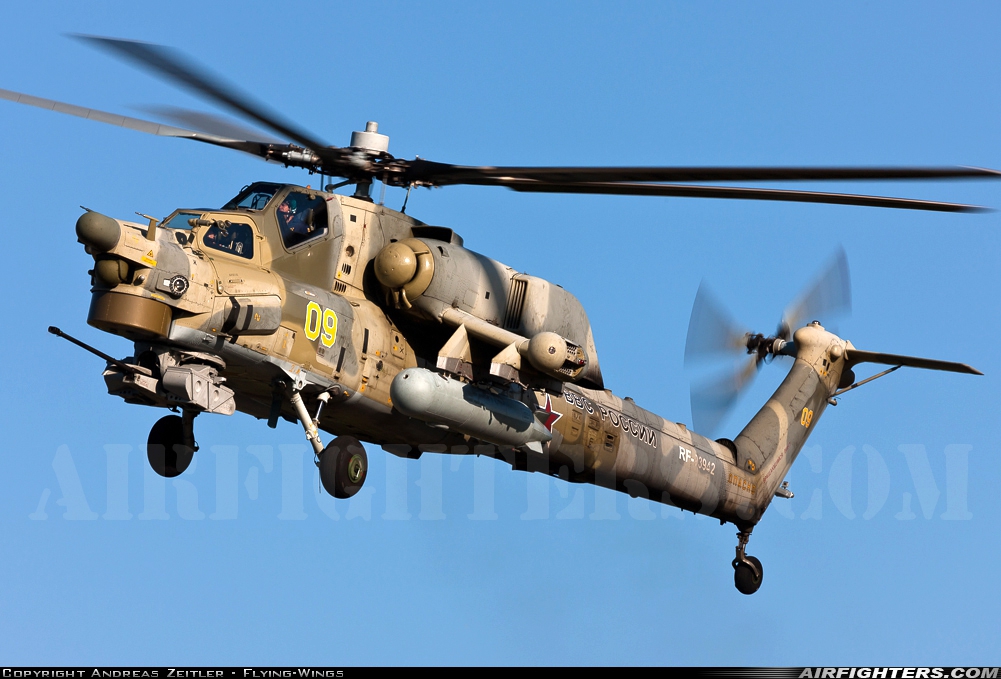 Russia - Air Force Mil Mi-28N (Izd.294) RF-93942 at Withheld, Russia