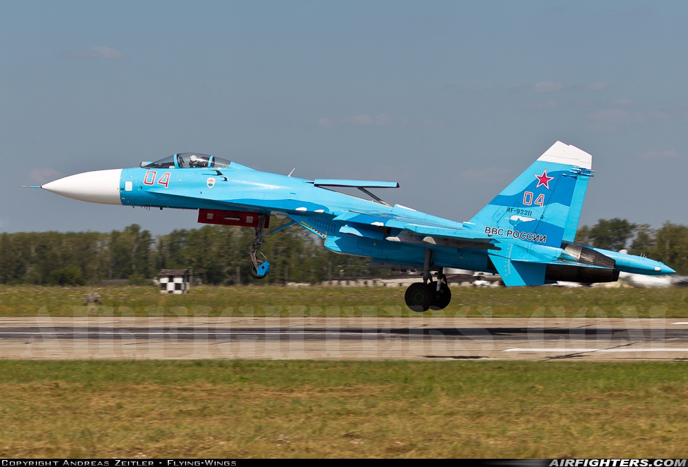 Russia - Air Force Sukhoi Su-27SM RF-92211 at Withheld, Russia