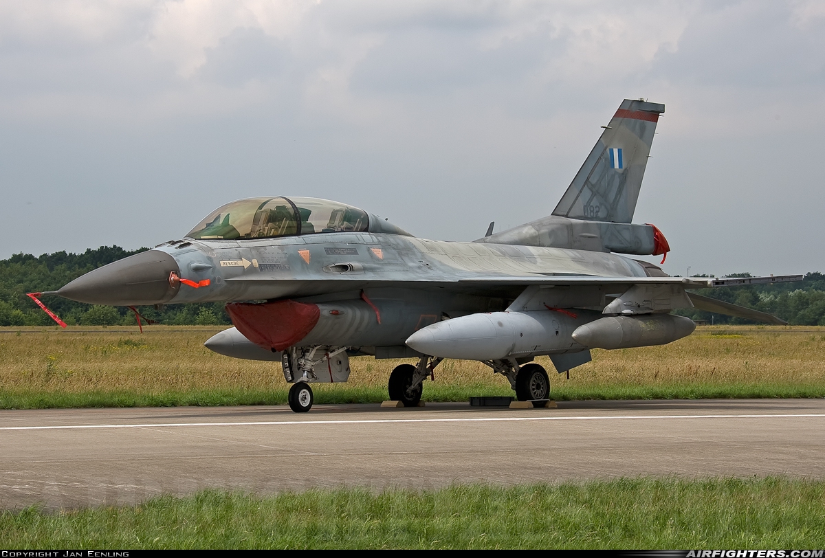 Greece - Air Force General Dynamics F-16D Fighting Falcon 082 at Uden - Volkel (UDE / EHVK), Netherlands