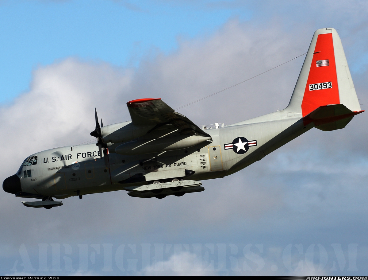 USA - Air Force Lockheed LC-130H Hercules (L-382) 83-0493 at Christchurch - Int. (CHC / NZCH), New Zealand