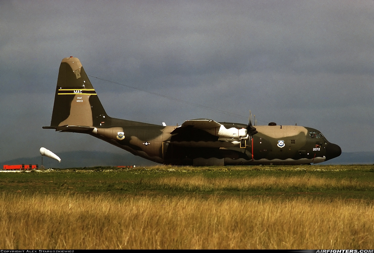 USA - Air Force Lockheed C-130H Hercules (L-382) 74-2072 at Bitburg (BBJ / EDRB), Germany