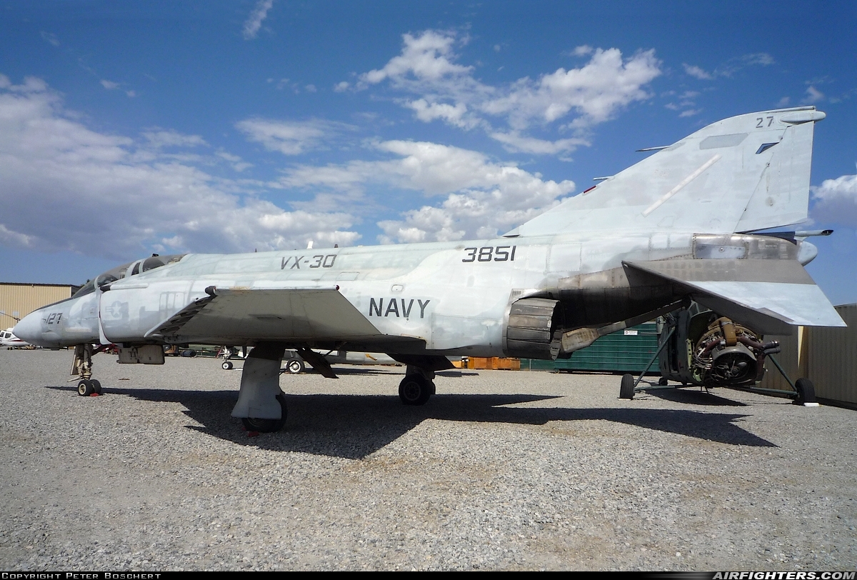 USA - Marines McDonnell Douglas QF-4S Phantom II 153851 at Palm Springs - Int. (Regional / Municipal) (PSP / KPSP), USA