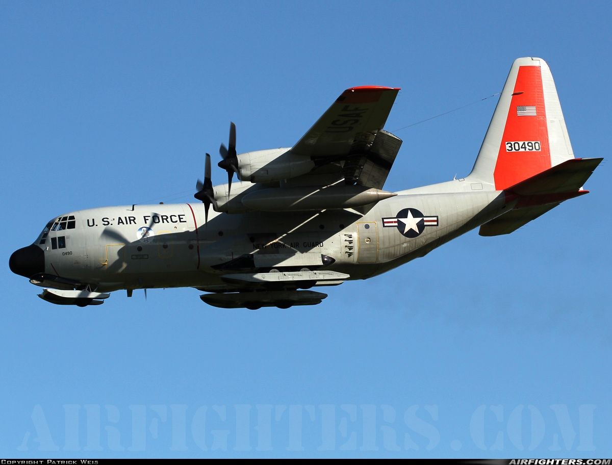 USA - Air Force Lockheed LC-130H Hercules (L-382) 83-0490 at Christchurch - Int. (CHC / NZCH), New Zealand