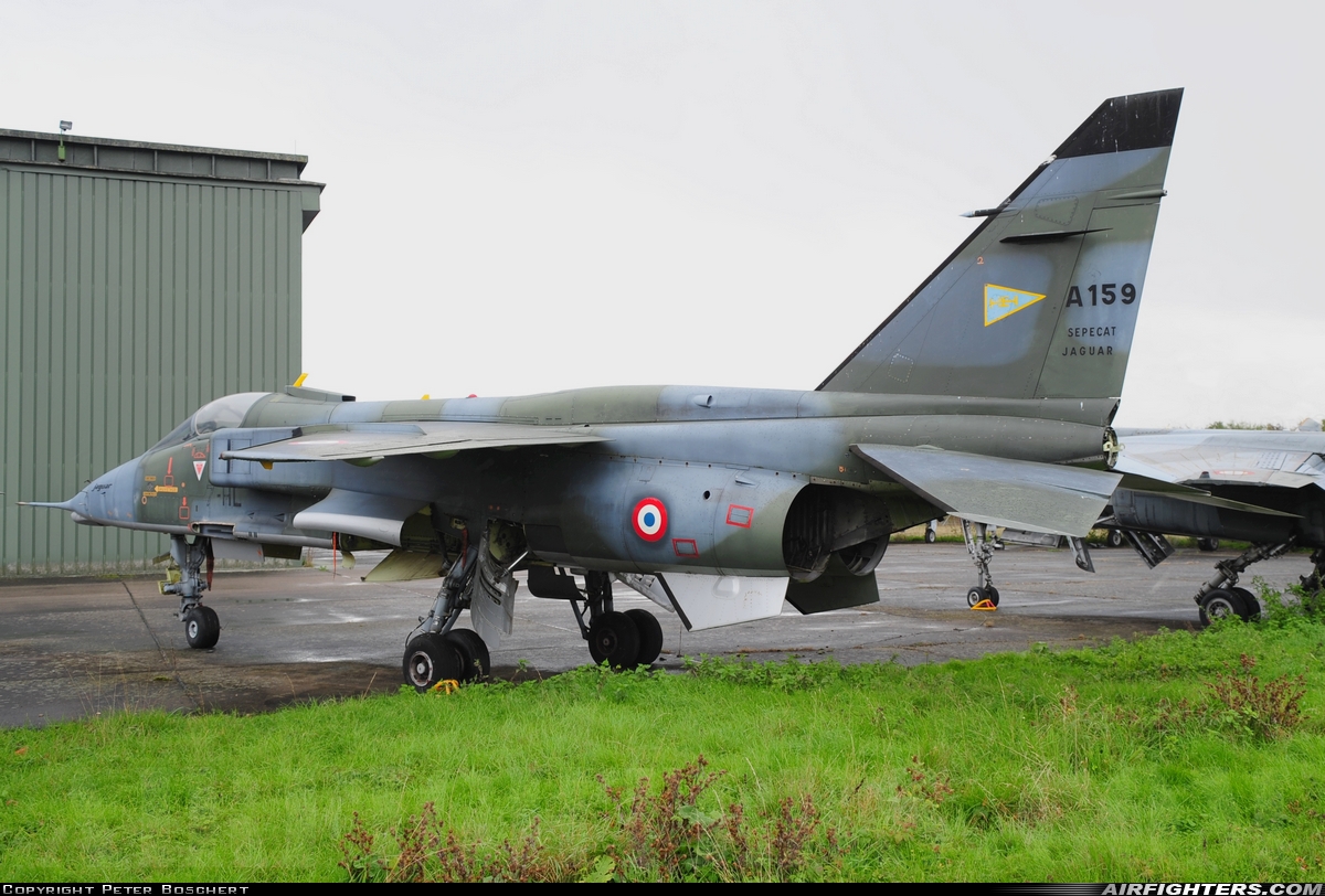 France - Air Force Sepecat Jaguar A A159 at Chateaudun (LFOC), France