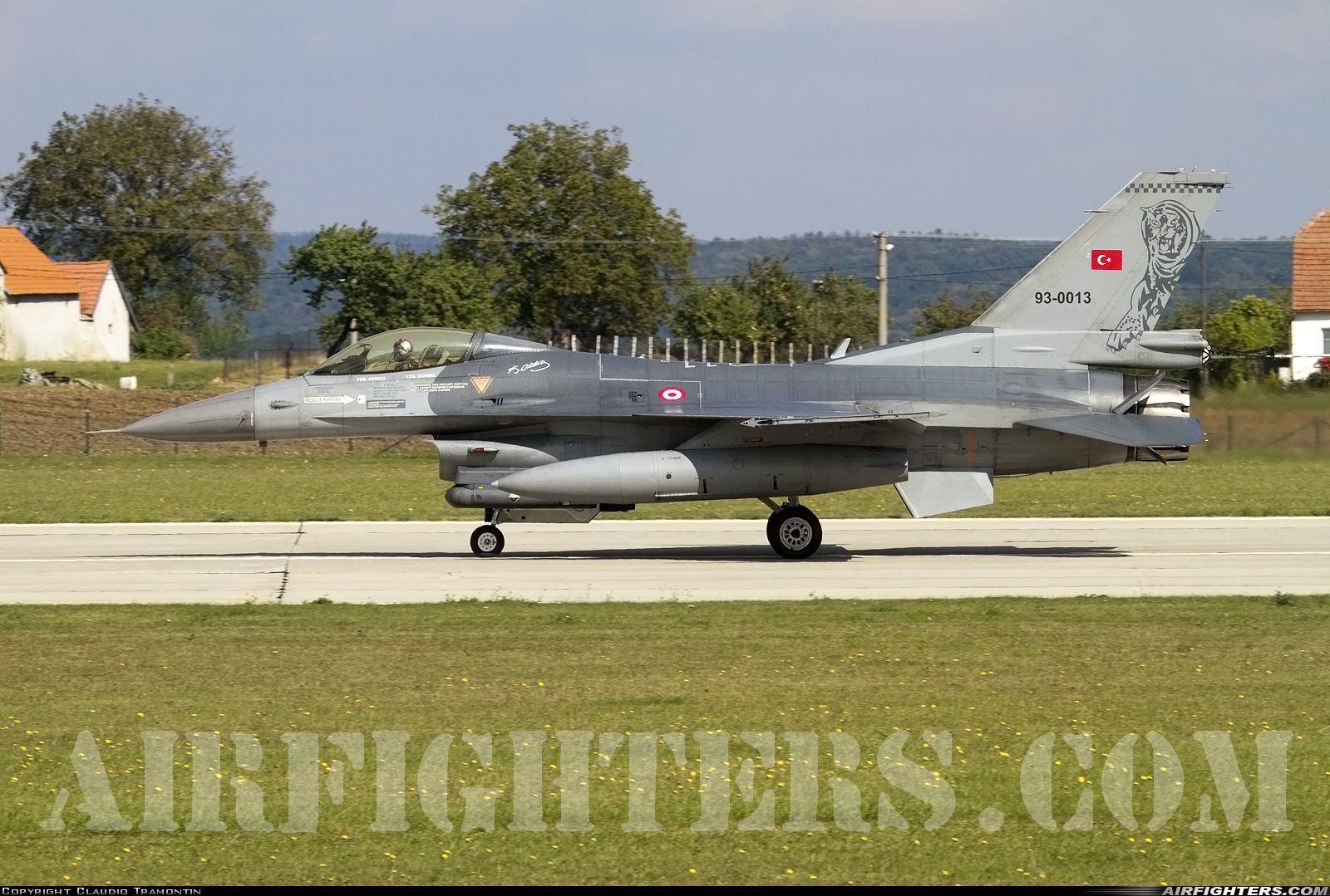 Türkiye - Air Force General Dynamics F-16C Fighting Falcon 93-0013 at Namest nad Oslavou (LKNA), Czech Republic