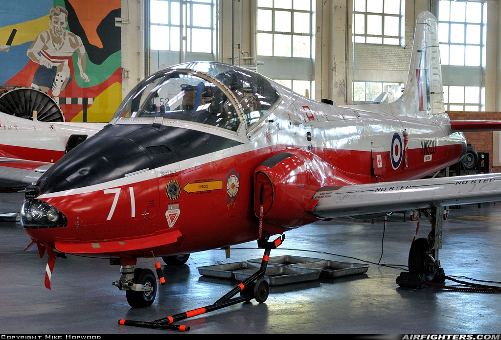 UK - Air Force BAC Jet Provost T5A XW320 at Cosford (EGWC), UK