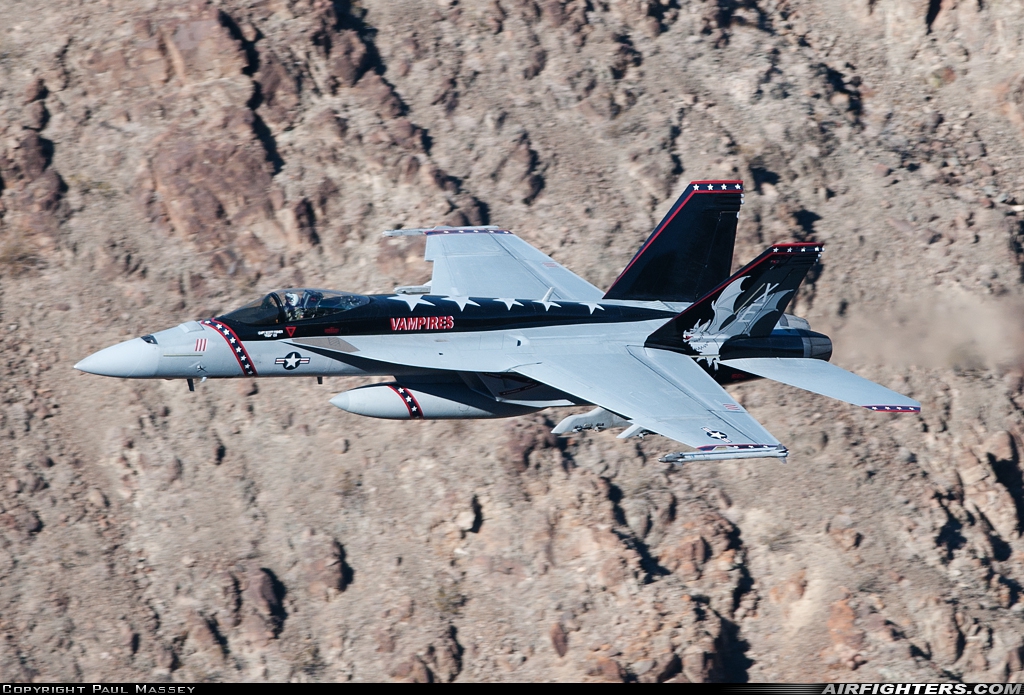 USA - Navy Boeing F/A-18E Super Hornet 166957 at Off-Airport - Rainbow Canyon area, USA