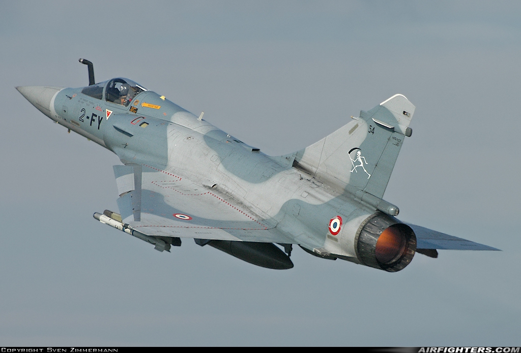 France - Air Force Dassault Mirage 2000-5F 54 at Payerne (LSMP), Switzerland