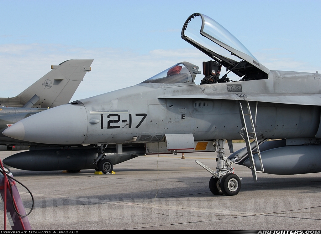 Spain - Air Force McDonnell Douglas C-15 Hornet (EF-18A+) C.15-59 at Larissa (LRA / LGLR), Greece