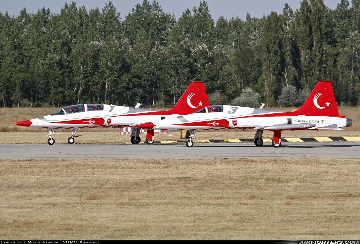 Türkiye - Air Force Canadair NF-5A (CL-226) 70-3004 at Kecskemet (LHKE), Hungary