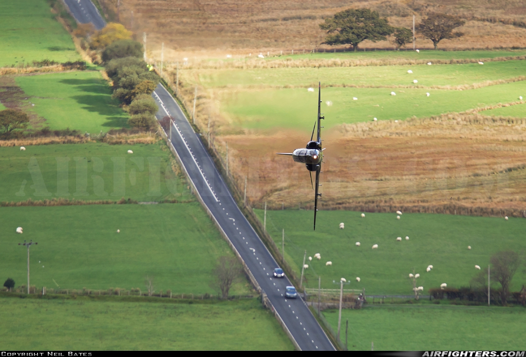 UK - Air Force British Aerospace Hawk T.1A XX255 at Off-Airport - Machynlleth Loop Area, UK