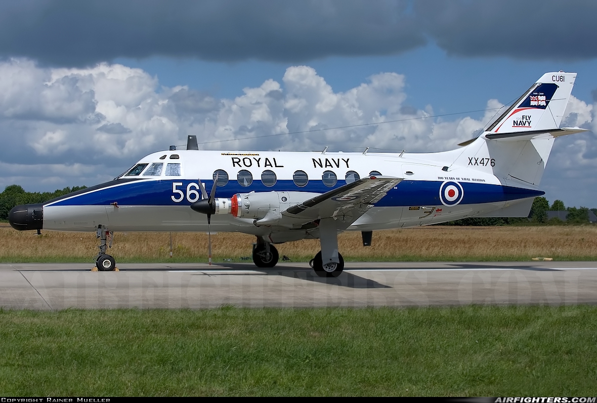 UK - Navy Scottish Aviation HP-137 Jetstream T2 XX476 at Uden - Volkel (UDE / EHVK), Netherlands