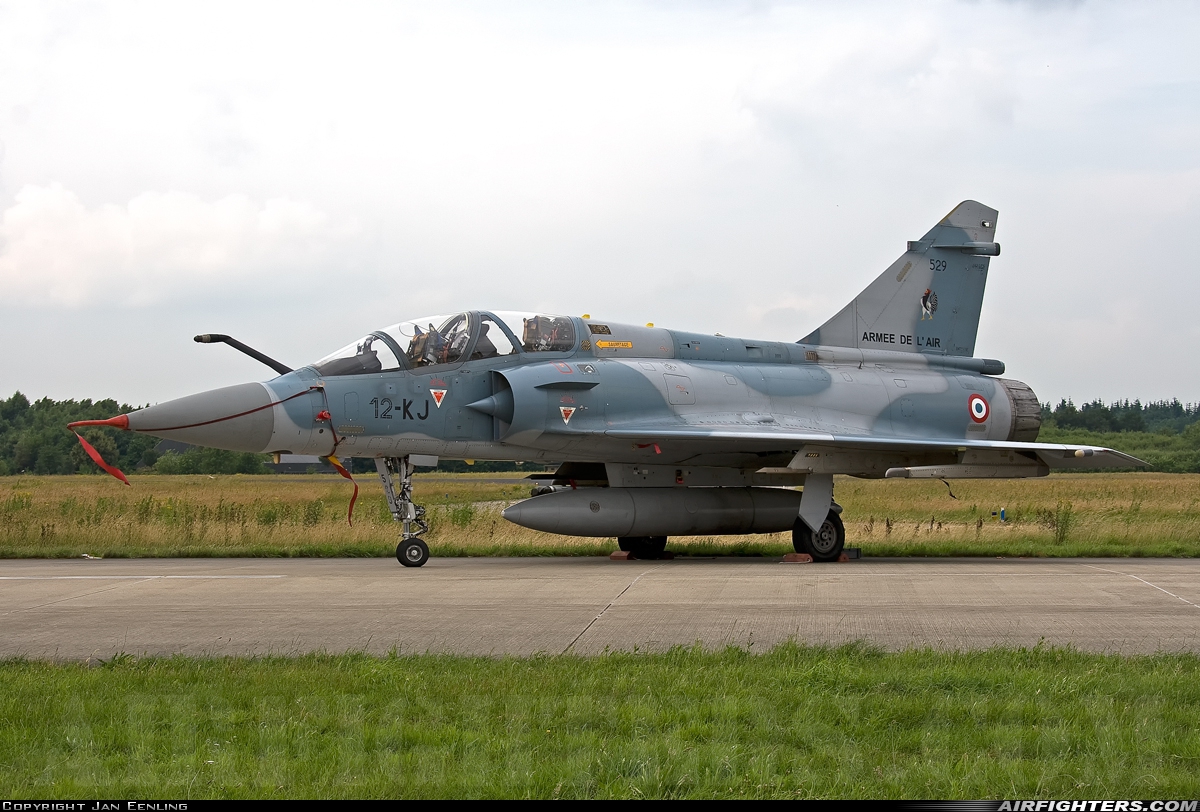 Greece - Air Force Dassault Mirage 2000B 529 at Uden - Volkel (UDE / EHVK), Netherlands