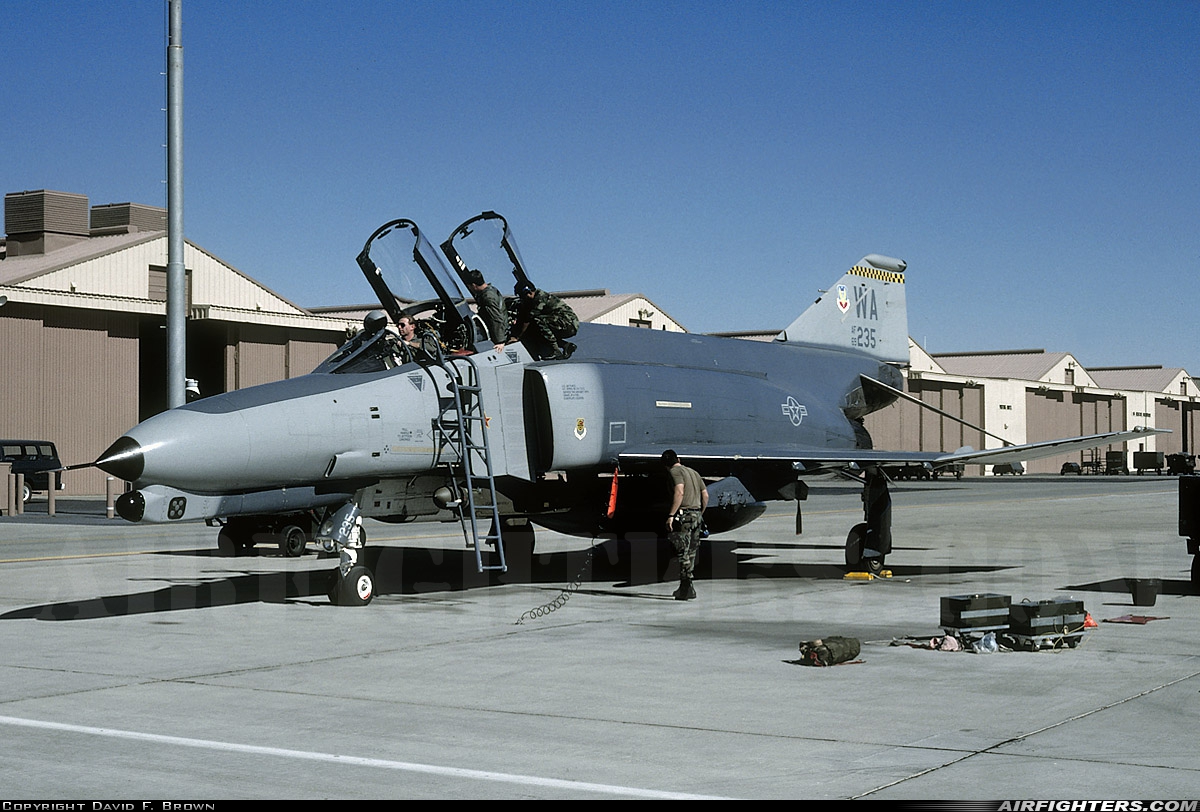 USA - Air Force McDonnell Douglas F-4G Phantom II 69-7235 at Las Vegas - Nellis AFB (LSV / KLSV), USA
