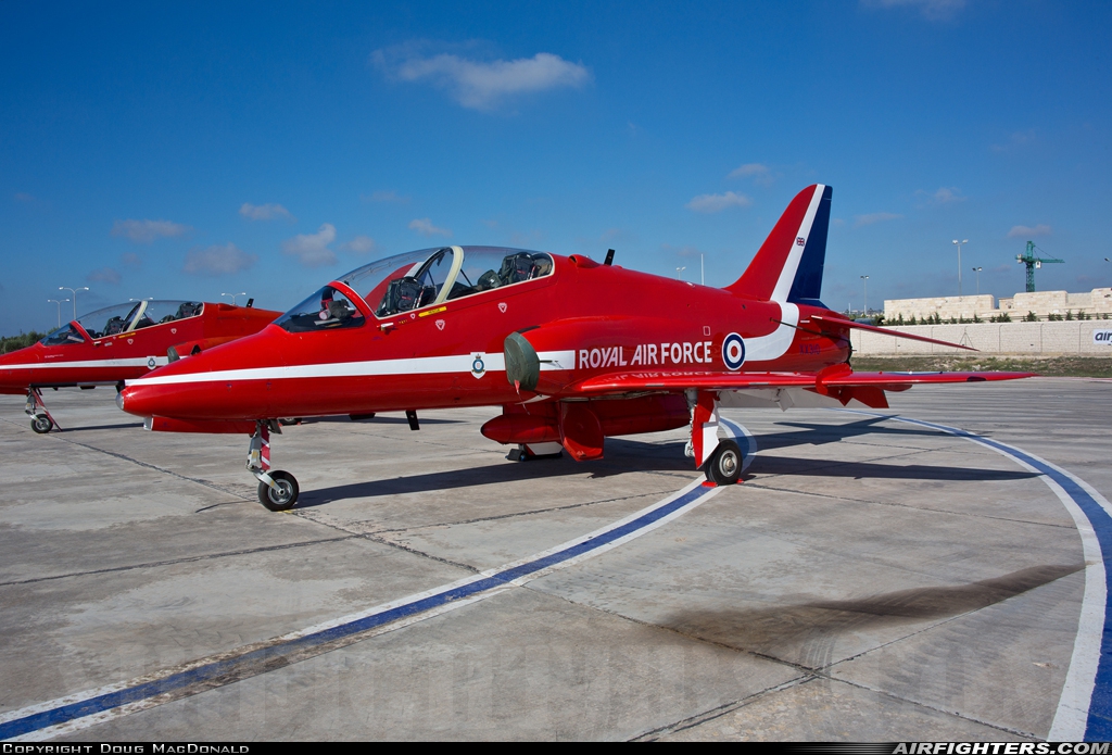 UK - Air Force British Aerospace Hawk T.1W XX310 at Luqa - Malta International (MLA / LMML), Malta