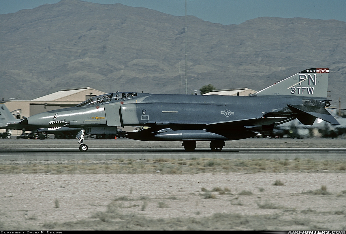 USA - Air Force McDonnell Douglas QF-4E Phantom II 71-1087 at Las Vegas - Nellis AFB (LSV / KLSV), USA